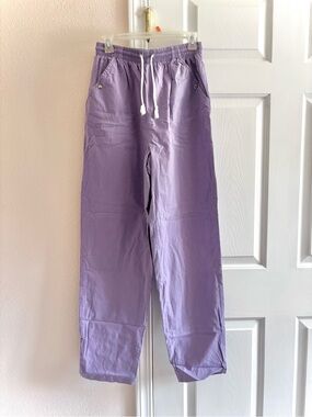Vintage Bay Club by Catalina Lavender Lightweight Casual Drawstring Pants XS/S